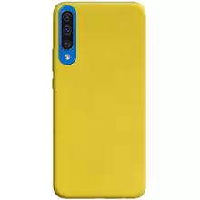 Силиконовый чехол Candy для Samsung Galaxy A50 (A505F) / A50s / A30s Желтый