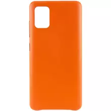 Кожаный чехол AHIMSA PU Leather Case (A) для Samsung Galaxy A31 Оранжевый