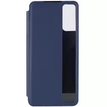 Чехол-книжка Smart View Cover для Samsung Galaxy S21 Синий / Светлое окошко