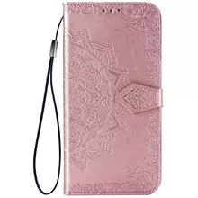 Кожаный чехол (книжка) Art Case с визитницей для Samsung Galaxy M31s Розовый