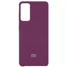 Чехол Silicone Cover (AAA) для Xiaomi Mi 10T / Mi 10T Pro Фиолетовый / Grape