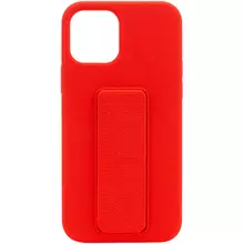 Чехол Silicone Case Hand Holder для Apple iPhone 12 Pro Max (6.7"") Красный / Red