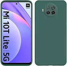 Чехол бампер для Xiaomi Mi 10T Lite Anomaly Silicone Dark Green (Темно Зеленый)