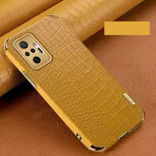 Чехол бампер для Xiaomi Redmi Note 10 Pro Anomaly X-Case Yellow (Желтый)