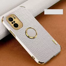 Чехол бампер для Xiaomi Mi 11i Anomaly X-Case Ring Holder White (Белый)