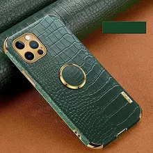 Чехол бампер для iPhone 13 Pro Max Anomaly X-Case Ring Holder Green (Зеленый)