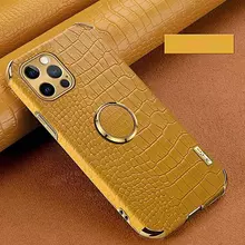 Чехол бампер для iPhone 13 Pro Anomaly X-Case Ring Holder Yellow (Желтый)