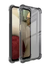 Защитный чехол бампер Imak Shock-resistant для Samsung Galaxy M12 Clear Black (Прозрачный Черный) 6957476857390