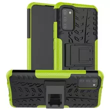 Чехол бампер для Samsung Galaxy A03s Nevellya Case Green (Зеленый)