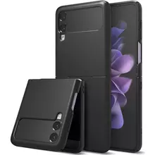 Чехол бампер для Samsung Galaxy Z Flip 3 Ringke Slim Black (Черный) S534E55