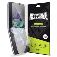 Защитная пленка для смартфона для Samsung Galaxy Z Flip 3 Ringke Invisible Deffender Film Crystal Clear (Прозрачный) S19P043
