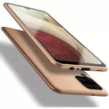 Чехол бампер для Samsung Galaxy M62 X-level Matte Gold (Золотой)