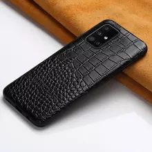 Чехол бампер для Samsung Galaxy A32 Anomaly Crocodile Style Black (Черный)