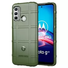 Чехол бампер для Motorola Moto G60 Anomaly Rugged Shield Green (Зеленый)
