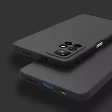 Чехол бампер для Xiaomi Poco M4 Pro 5G Anomaly Silicone Black (Черный)
