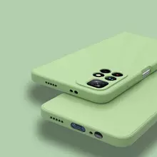 Чехол бампер для Xiaomi Poco M4 Pro 5G Anomaly Silicone Light Green (Светло Зеленый)