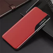 Чехол книжка для Xiaomi Redmi 10 Anomaly Smart View Flip Red (Красный)