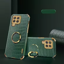 Чехол бампер для Samsung Galaxy M32 Anomaly X-Case с кольцом-держателем Green (Зеленый)