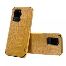 Чехол бампер для Samsung Galaxy Note 20 Ultra Anomaly X-Case Yellow (Желтый)