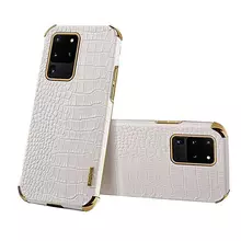 Чехол бампер для Samsung Galaxy Note 20 Ultra Anomaly X-Case White (Белый)