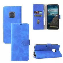 Чехол книжка для Nokia XR20 Anomaly Leather Book Blue (Синий)