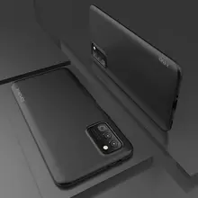 Чехол бампер для Samsung Galaxy A03s (EU) X-level Matte Black (Черный)