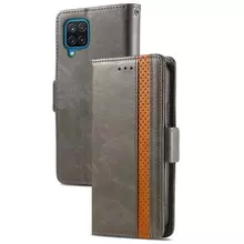 Чехол книжка для Samsung Galaxy M12 Anomaly Business Wallet Grey (Серый) 