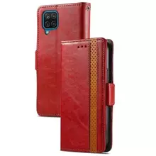 Чехол книжка для Samsung Galaxy M12 Anomaly Business Wallet Red (Красный) 