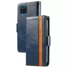 Чехол книжка для Samsung Galaxy M12 Anomaly Business Wallet Blue (Синий) 