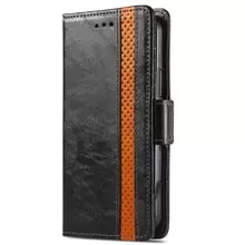 Чехол книжка для Xiaomi Redmi Note 10 Anomaly Business Wallet Black (Черный)