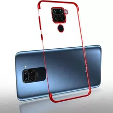 Чехол бампер для Motorola Moto E7 Plus Anomaly Color Plating Red (Красный)