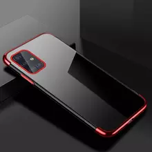 Чехол бампер для Oppo A54 Anomaly Color Plating Red (Красный) 