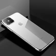 Чехол бампер для iPhone 13 Pro Anomaly Color Plating Silvery (Серебряный)