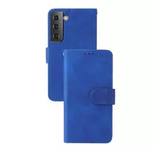 Чехол книжка для Samsung Galaxy S22 Anomaly Leather Book Blue (Синий) 