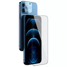 Защитное стекло для iPhone 13 Pro Nillkin 2-in-1 HD Full Screen Tempered Glass Black (Черный)