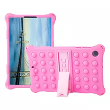 Силиконовый чехол бампер Ainiyo Pop It cover для планшета Lenovo Tab M10 HD (2nd Gen) TB-X306 10.1" Розовый