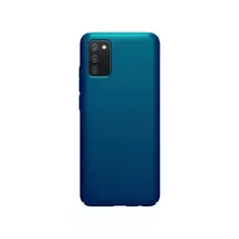 Чехол бампер для Samsung Galaxy A02s (US) Nillkin Super Frosted Shield Blue (Синий) 
