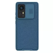 Чехол бампер для Xiaomi 12 / 12X Nillkin CamShield Pro Blue (Синий)