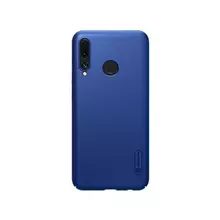 Чехол бампер для Huawei Honor 20i Nillkin Super Frosted Shield Blue (Синий) 6902048176423