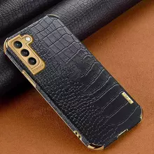 Чехол бампер для Samsung Galaxy S21 Ultra Anomaly X-Case Black (Черный)