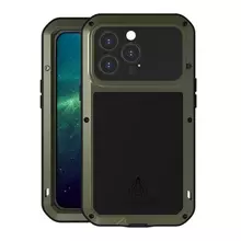 Чехол бампер для iPhone 13 Pro Max Love Mei PowerFull Dark Green (Темно Зеленый)