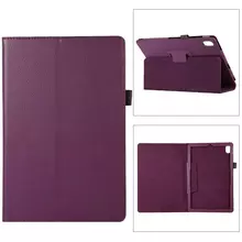 Чехол книжка для Samsung Galaxy Tab A8 10.5" SM-X200 X205 2022 TTX Leather Book Case Фиолетовый