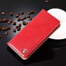 Чехол книжка IDOOLS Retro Case для Huawei P Smart Z Red (Красный)