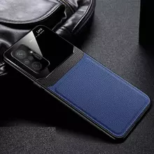 Чехол бампер для Xiaomi Redmi Note 11 4G Anomaly Plexiglass Blue (Синий) 
