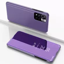 Чехол книжка для Xiaomi Redmi Note 11S Anomaly Clear View Purple (Пурпурный)