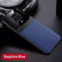 Чехол бампер для Xiaomi Redmi Note 10 Lite Anomaly Plexiglass Blue (Синий) 