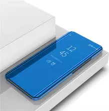 Чехол книжка для Vivo X60 Pro Plus Anomaly Clear View Blue (Синий) 