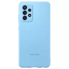 Чехол бампер для Samsung Galaxy A53 Samsung Silicone Cover Blue (Синий)