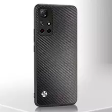 Чехол бампер для Xiaomi Redmi Note 11T 5G Anomaly Color Fit Matte Black (Матовый Черный) 