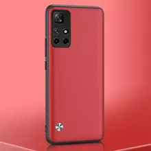 Чехол бампер для Xiaomi Poco M4 Pro 5G Anomaly Color Fit Red (Красный) 